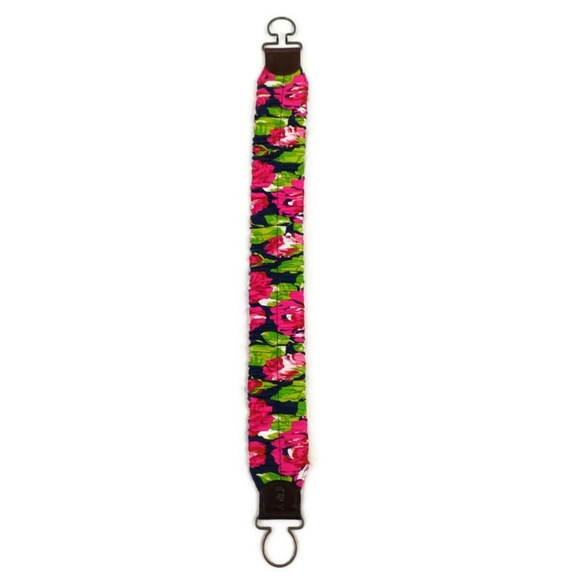 Abercrombie & Fitch Multicolor Floral Stretch Belt Womens XS/S - Picture 2 of 9